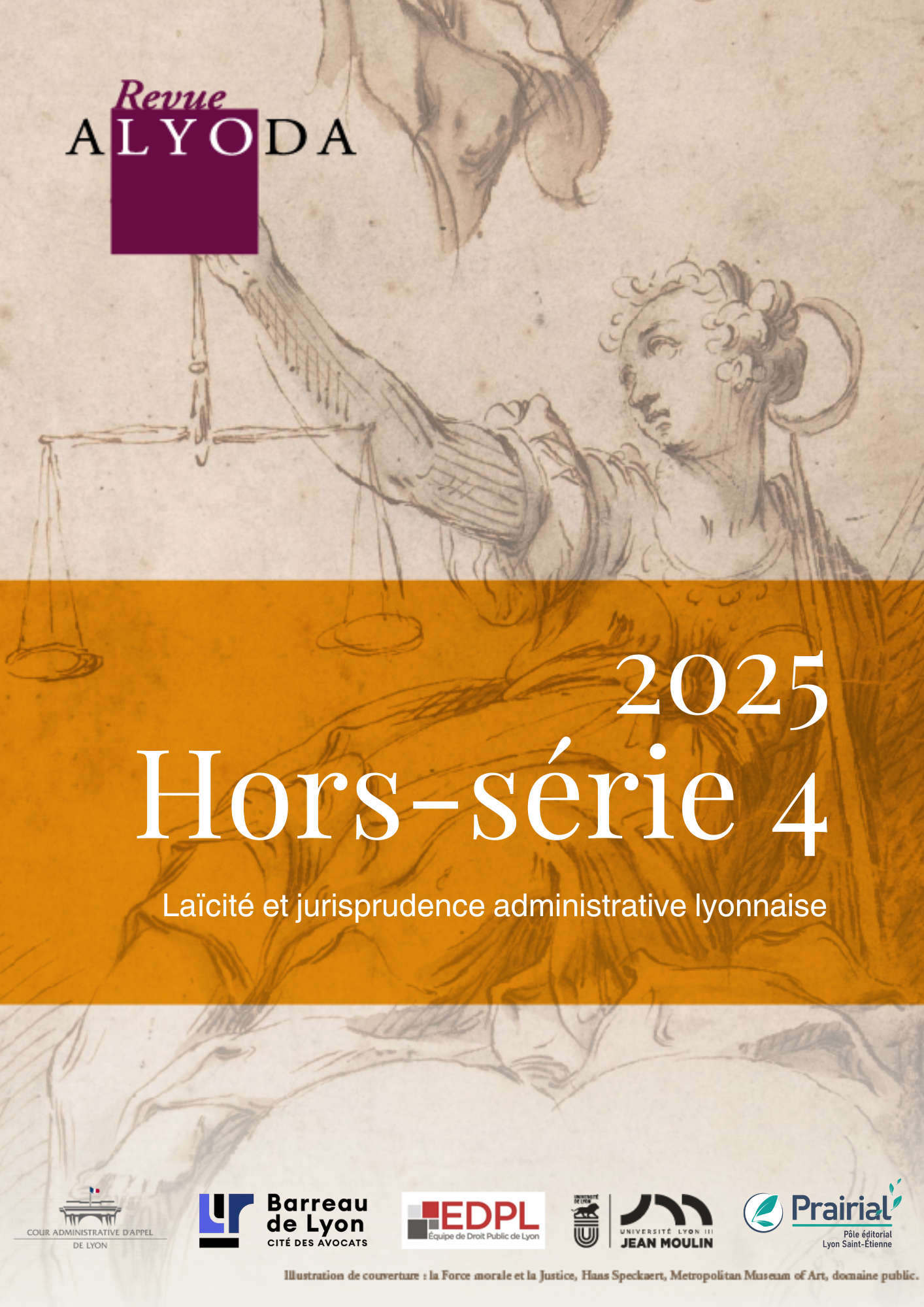 Couverture numéro HS 4 2025 Laïcité et jurisprudence administrative lyonnaise